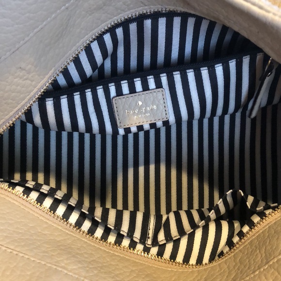 Kate Spade Navy/Tan Leather Purse - Picture 7 of 7